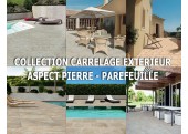 CARRELAGE ASPECT PIERRE EXTÉRIEUR - PAREFEUILLE